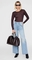 Bolso mediano Kate marrón oscuro